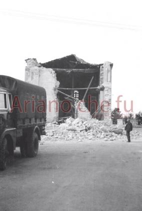 Chiesa del Monte Calvario, il crollo - anno 1962